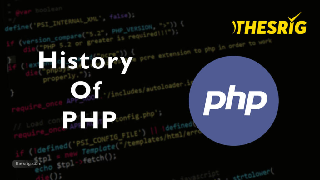 history of php